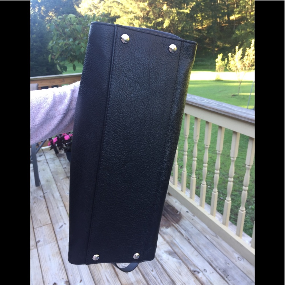 MICHAEL Michael Kors Black Leather Bag - Picture 6 of 9